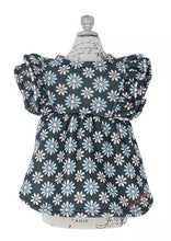 画像をギャラリービューアに読み込む, LAURA ASHLEY&lt;br&gt;ショルダー フリル ワンピース(BK)

