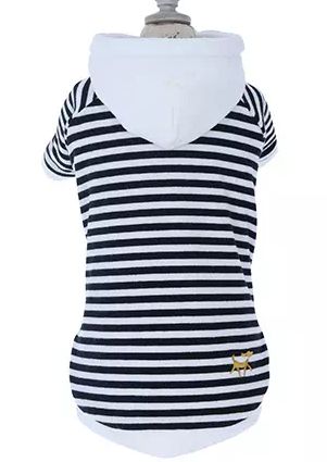 ROPE PICNIC<br>厚手ボーダー パーカー(BK)