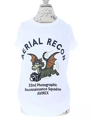 AVIREX<br>エアリアル Ｔシャツ(WH)