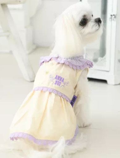 ANNA SUI<br>レースカラー ワンピース(IV)